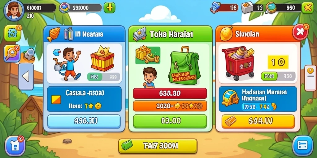 Level menantang yang membuat pemain betah berlama-lama.