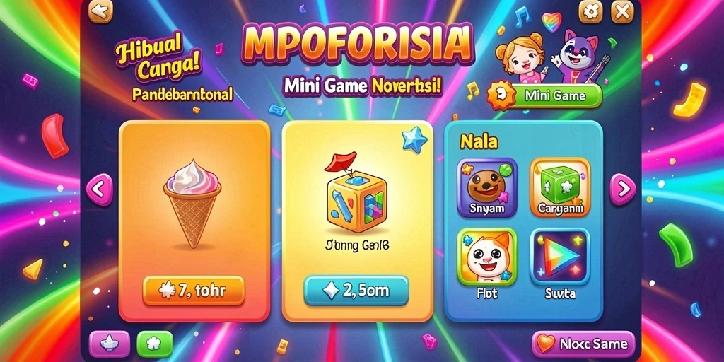 Screenshot dari mode multiplayer yang seru.