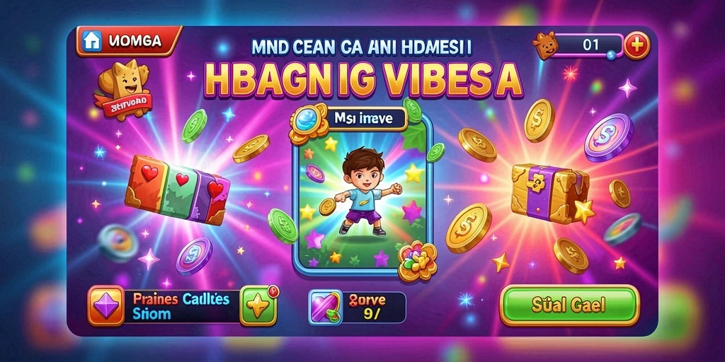 Tangkapan layar memperlihatkan item power-up yang dapat digunakan.