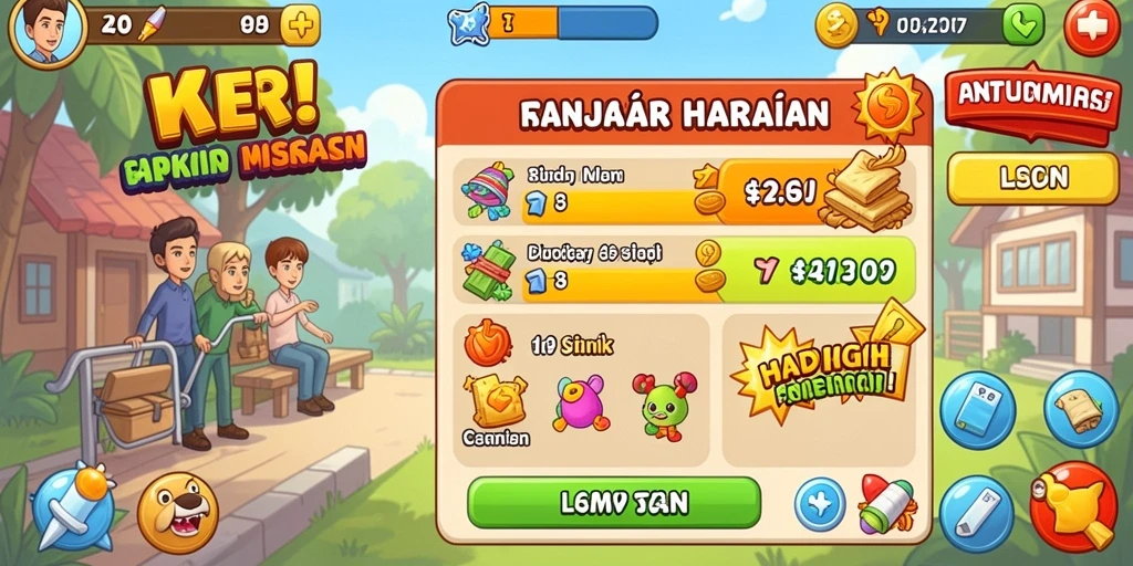 Statistik permainan yang membantu analisis diri.