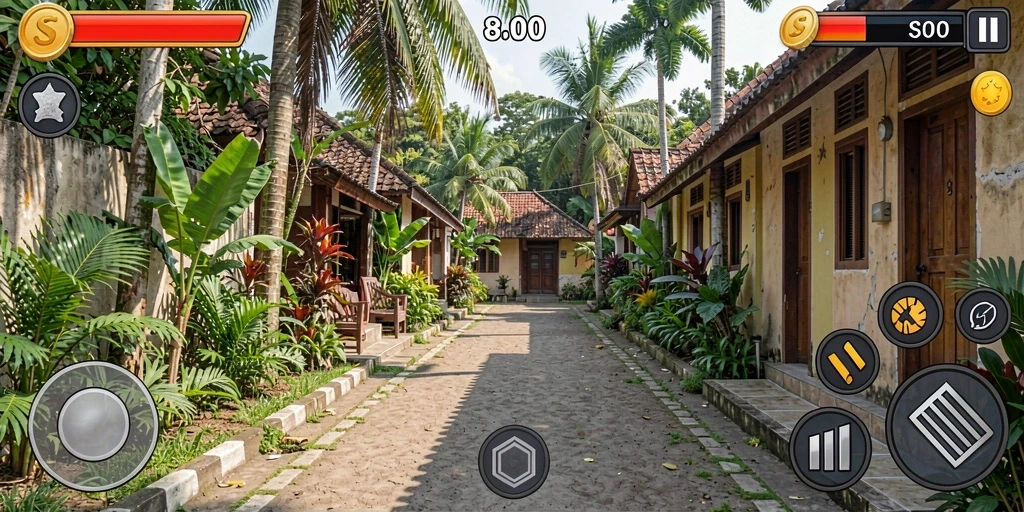 Screenshot ketiga memperlihatkan sistem reward yang menarik.