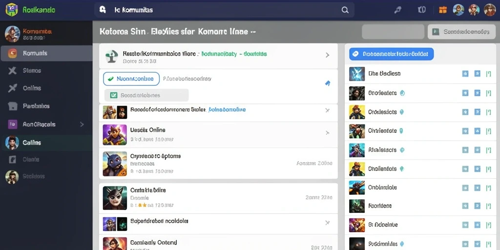 Fitur interaksi sosial yang memudahkan komunikasi.