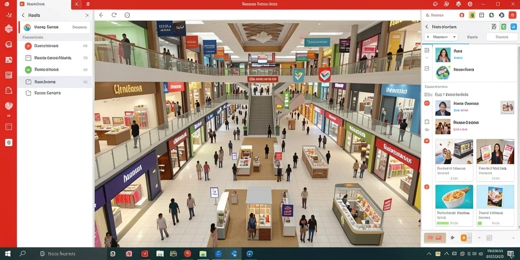 Tangkapan layar pengguna saat beraksi di mode multiplayer.